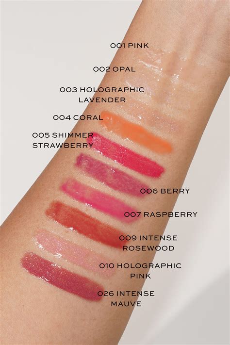 lip balm dior addict|Dior lip gloss color chart.